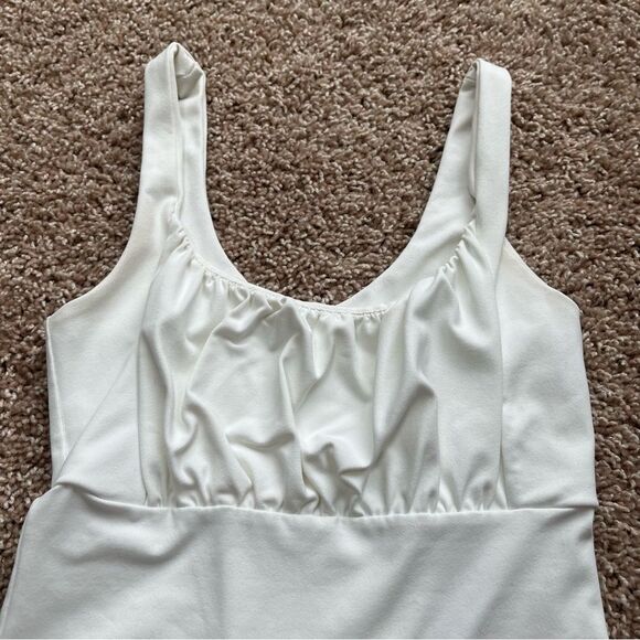 Abercrombie & Fitch Ruched Tank Bodysuit - Picture 2 of 13